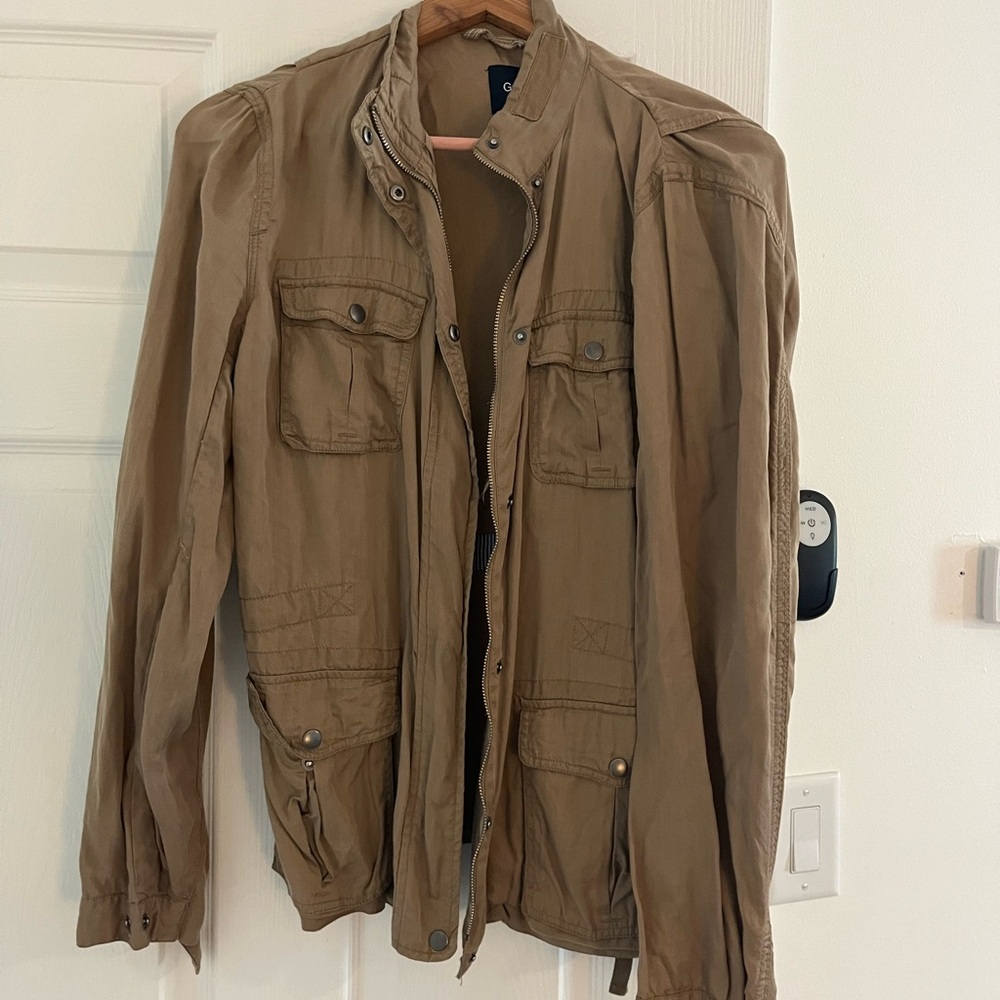 GAP Men's Brown Military Field Jacket